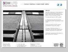 Tablet Screenshot of 3dmltd.com